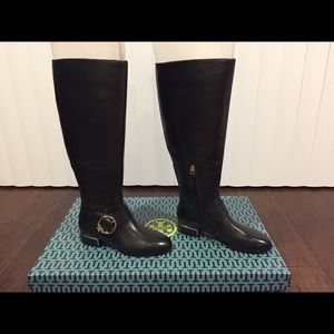 Tory Burch Sophia Riding Boot - Size 5.5